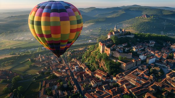 Découvrez le plaisir d'une montgolfière à puy en velay